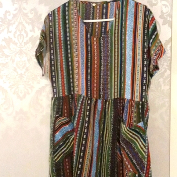 Shein Midi Boho Dress L - Picture 3 of 4